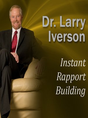 cover image of Instant Rapport Building